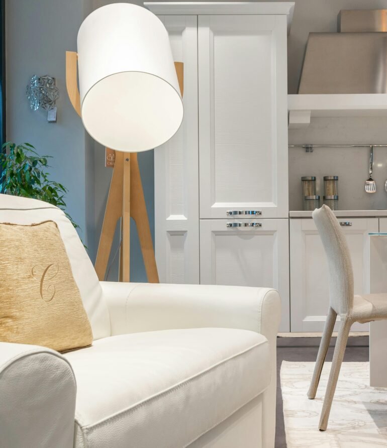 modern living room interior design by Inexa Interiors